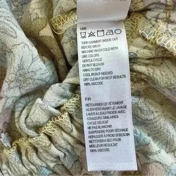 Amuse Society Women’s Daydream Woven Top Cava Size Small - Picture 16 of 16